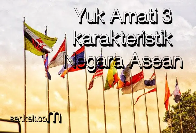 Yuk Amati 3 karakteristik Negara Asean