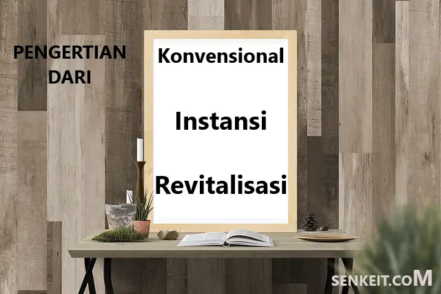 Pengertian dari Konvensional Instansi dan Revitalisasi