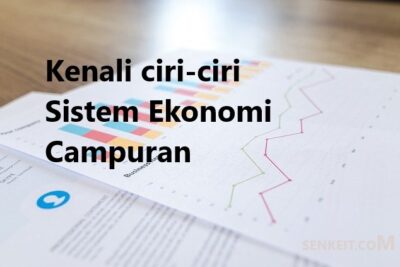 Kenali ciri-ciri Sistem Ekonomi Campuran